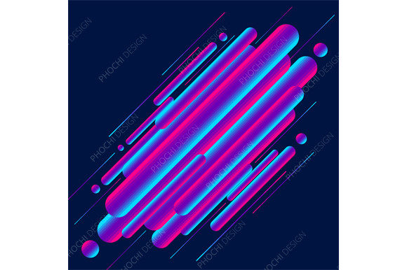 Abstract Rounded Diagonal Lines Vibrant: Strategic Design for Modern Branding
