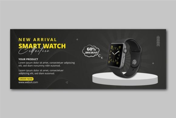 Exclusive Smart Watch Brand Social Media: Elevating Digital Presence with Premium Design Assets