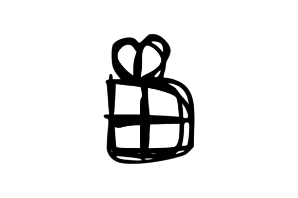Gift Prize Doddle Graphic Icon Symbol: A Versatile Hand-Drawn Asset for Modern Design