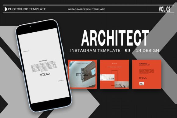 Streamlining Your Visual Brand with an Architect Instagram Template PSD